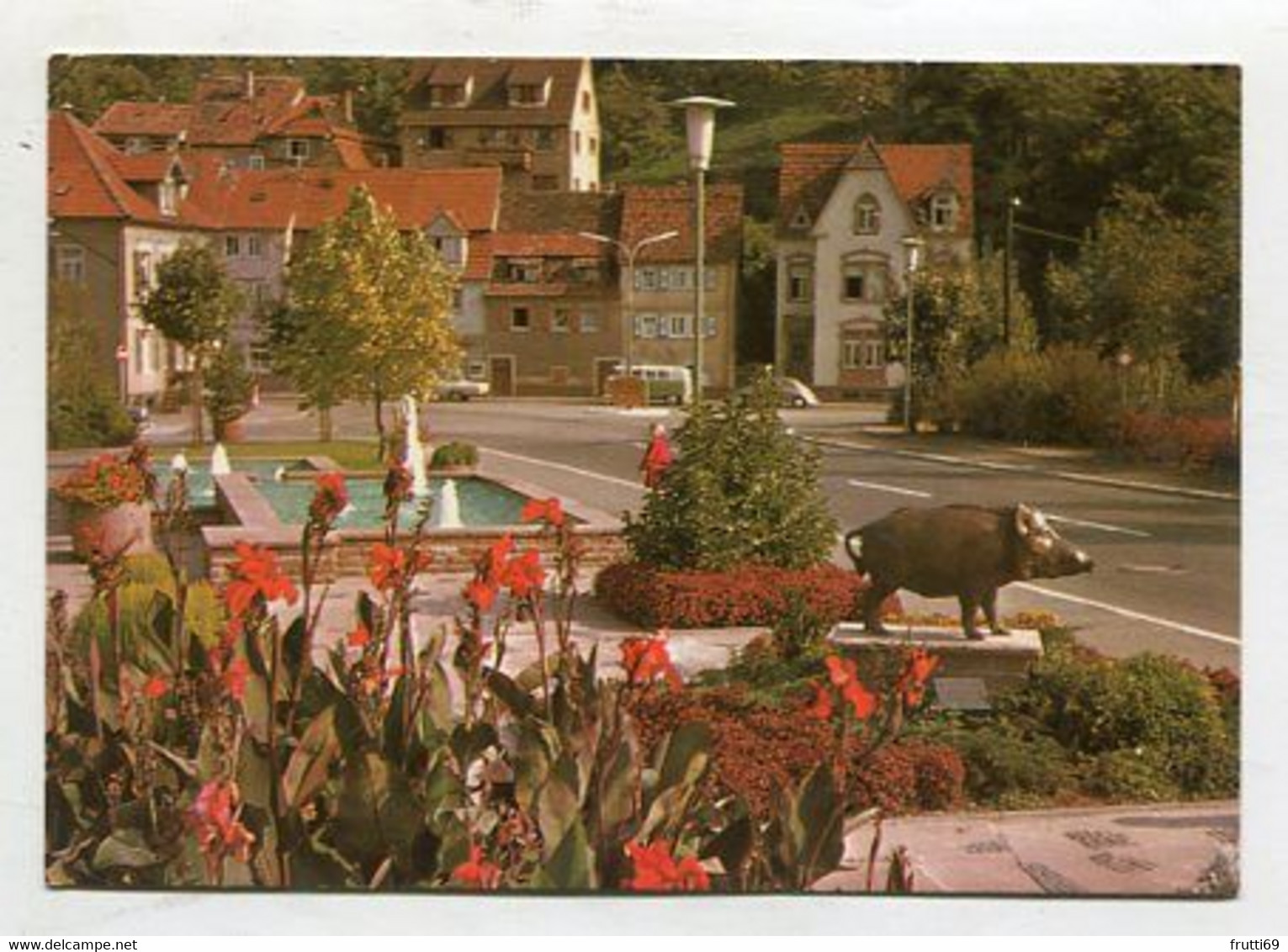 AK 080930 GERMANY - Eberbach - Kuranlage Neckarbrücke - Eberbach