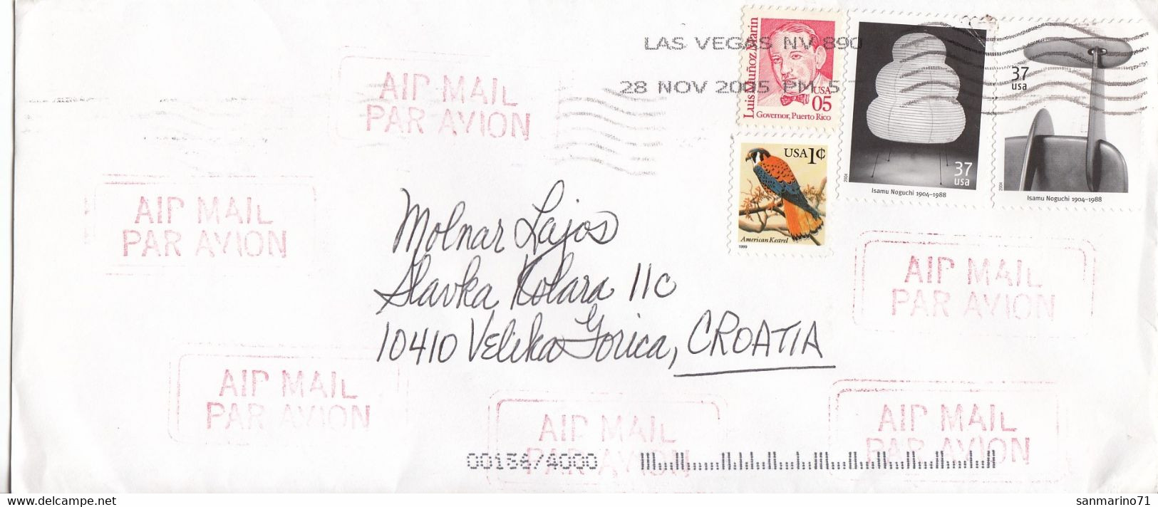 UNITED STATES Cover Letter 544,box M - Autres & Non Classés