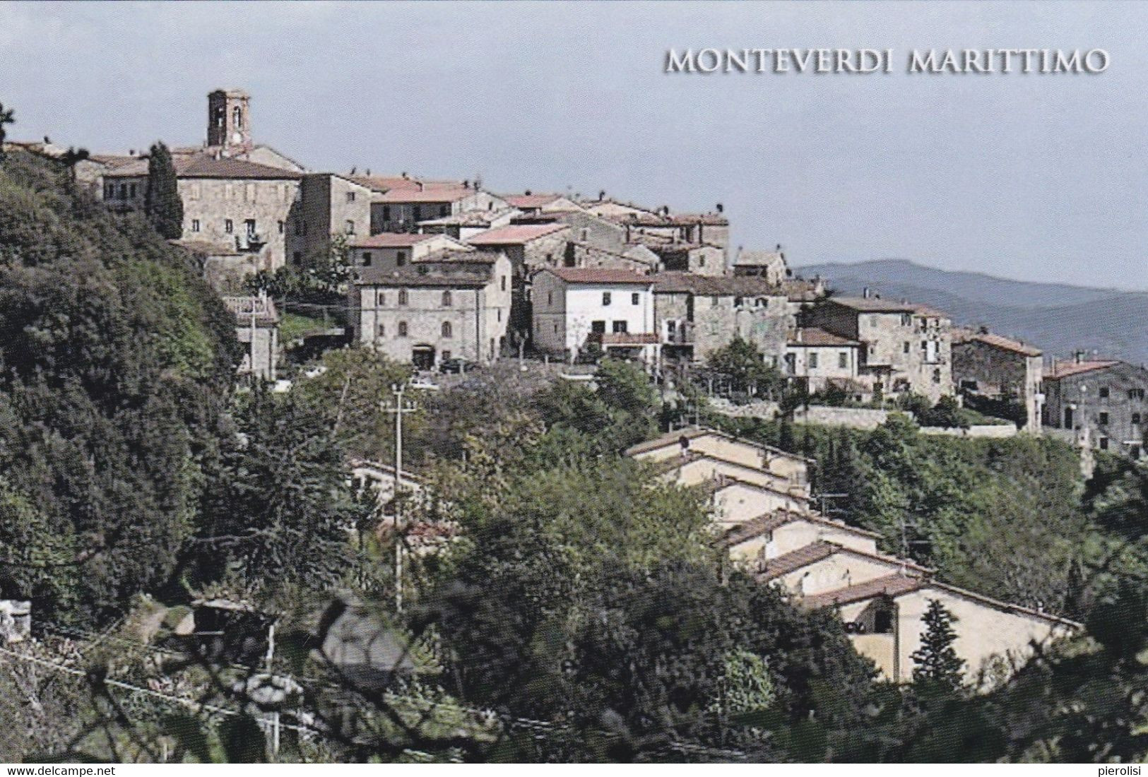 (W507) - MONTEVERDI MARITTIMO (Pisa) - Panorama - Pisa
