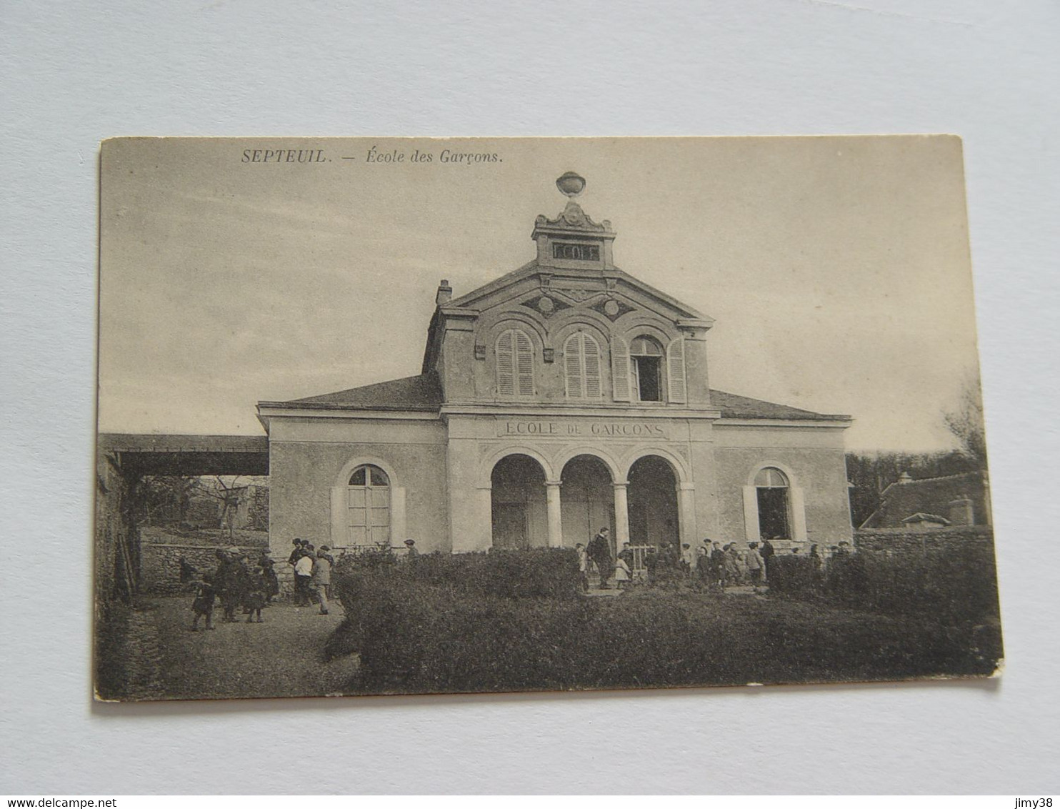 YVELINES-SEPTEUIL-ECOLE DES GARCONS - Septeuil