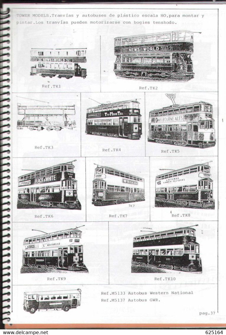 Catalogue MABAR 1994 TREN KITS Ratio Roxey FerroClub HO 1/87  - En Espagnol - Non Classés