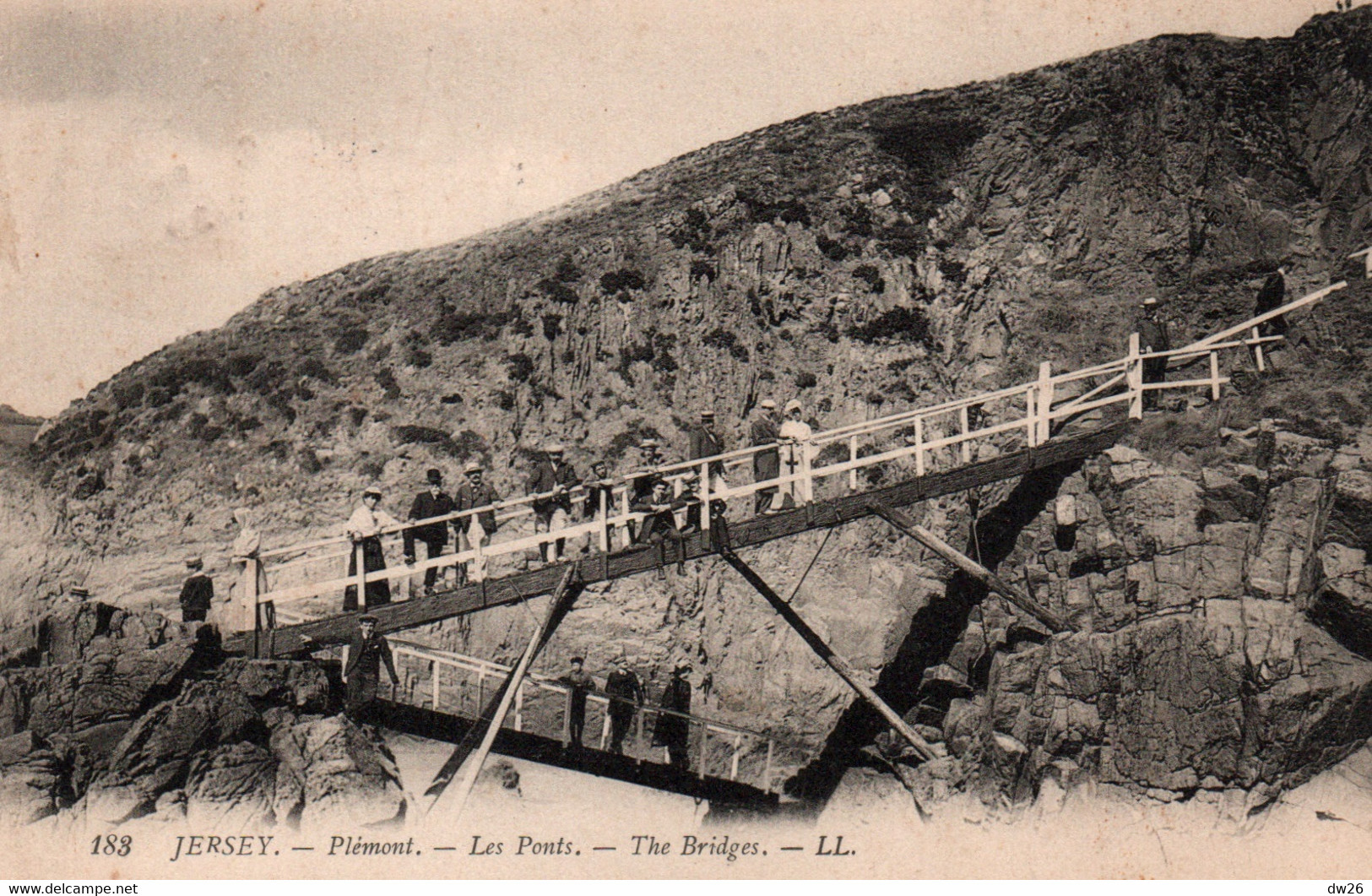 Ile De Jersey - Plémont - Les Ponts, The Bridges - Carte LL Animée N° 183 - Plemont