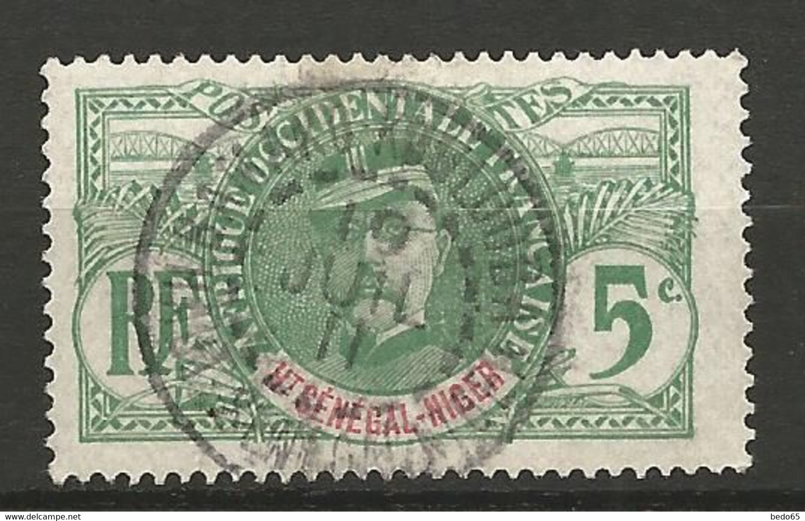 HAUT-SENEGAL ET NIGER N° 4 CACHET BAMAKO KOULOUBA - Used Stamps