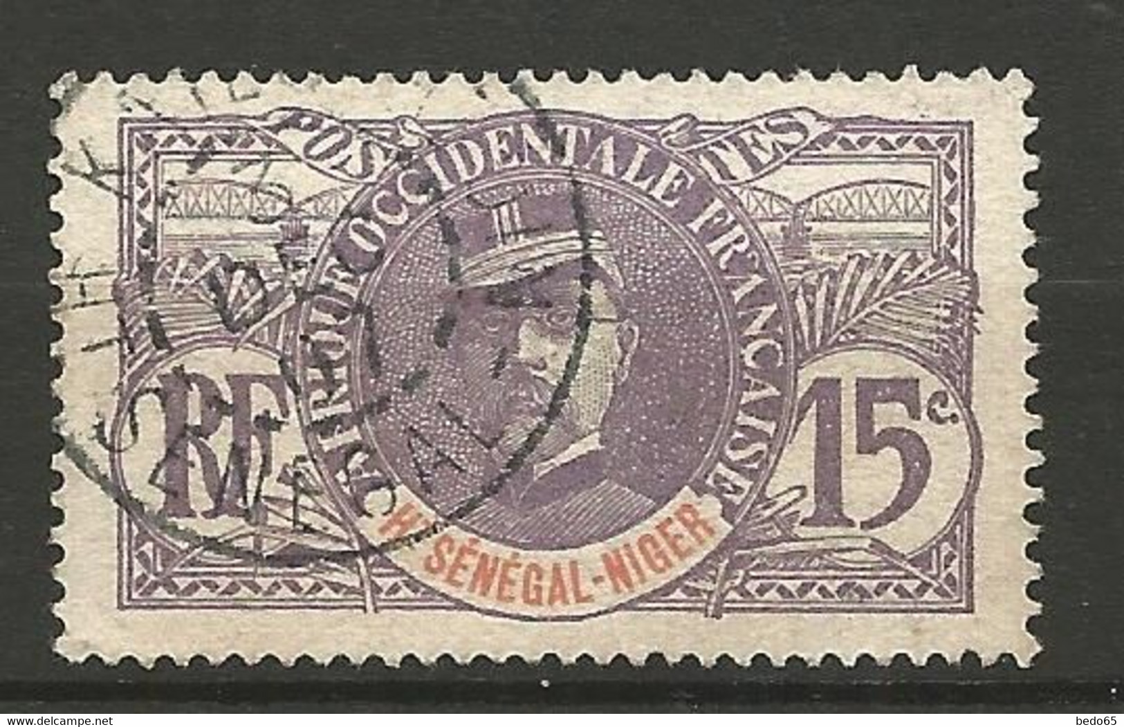 HAUT-SENEGAL ET NIGER N° 6 CACHET KAYES / Tres Bon Centrage - Gebraucht