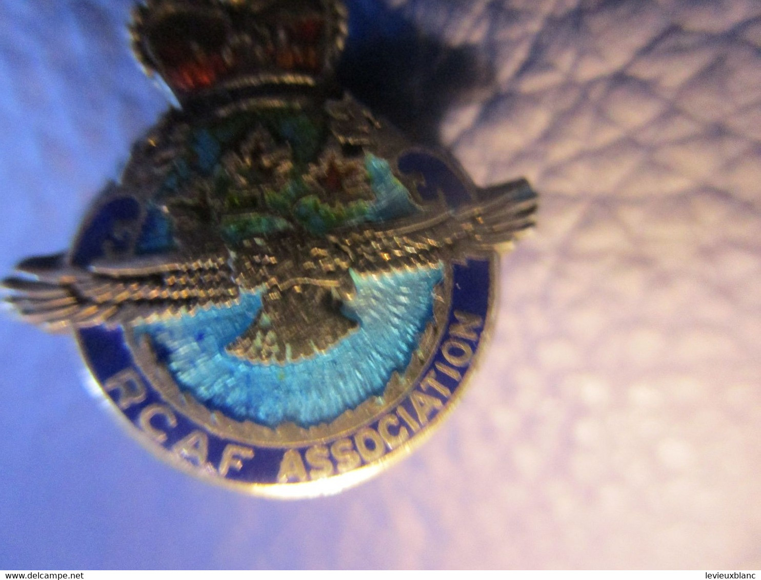 Aviation/ Canada/Petit Insigne Ancien De Boutonniére/ RCAF/ Association/ Royal Canadian Air Force/Vers1940-1960    INS68 - Forze Aeree