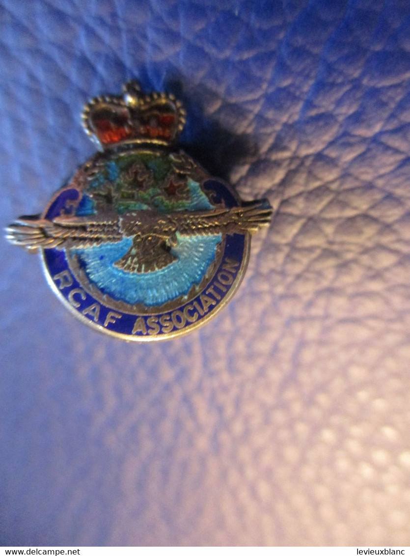 Aviation/ Canada/Petit Insigne Ancien De Boutonniére/ RCAF/ Association/ Royal Canadian Air Force/Vers1940-1960    INS68 - Airforce