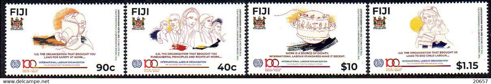 FIDJI Fiji 1371/74 OIT - IAO