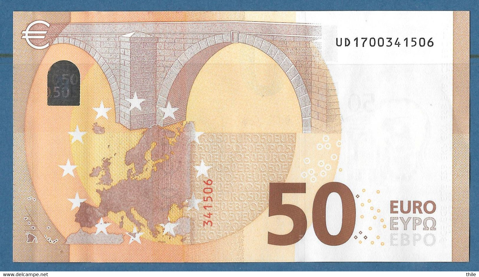 FRANCE - 50 € - UD - U037 H4 - UNC - Lagarde - 50 Euro