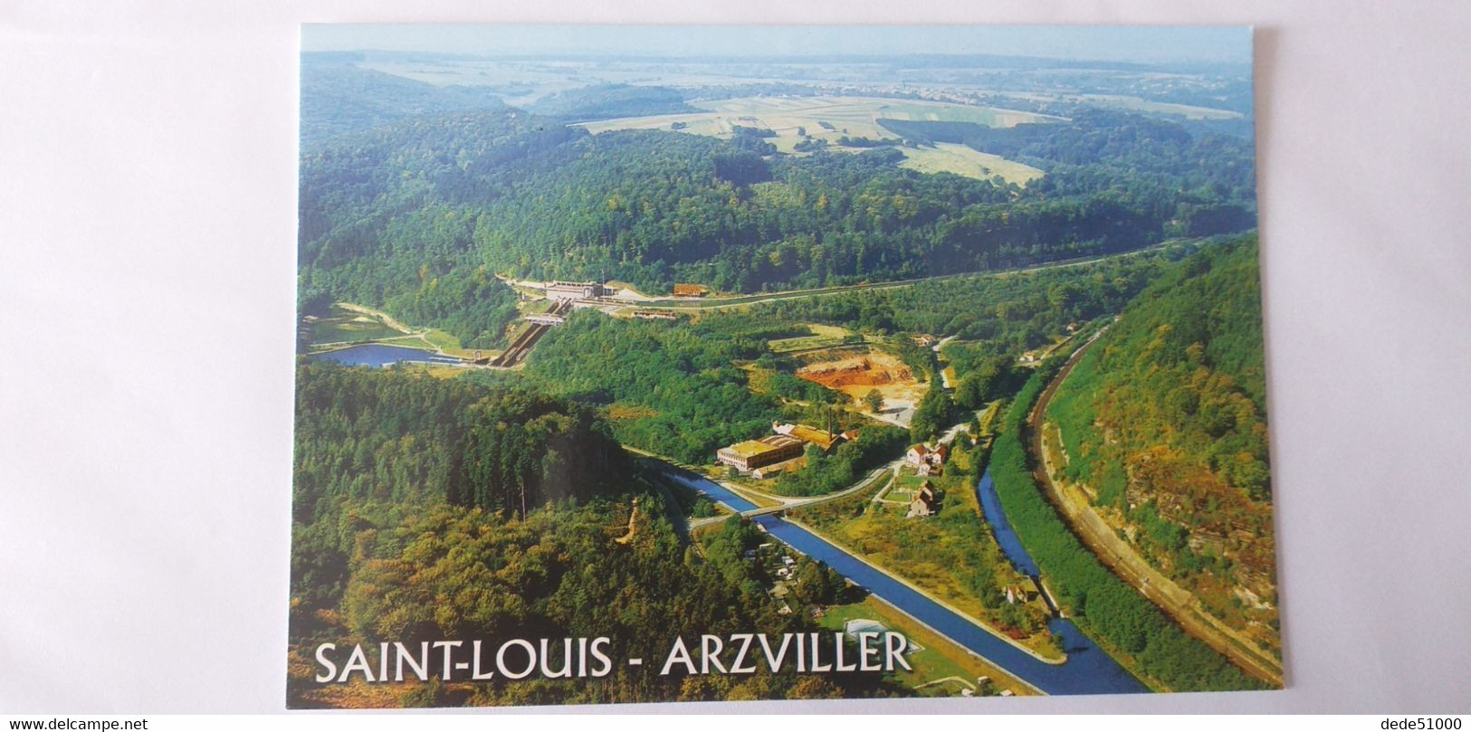 CPA - ARZVILLER 57 - CANAL DE LA MARNE AU RHIN - LE PLAN INCLINE TRANSVERSAL - Arzviller