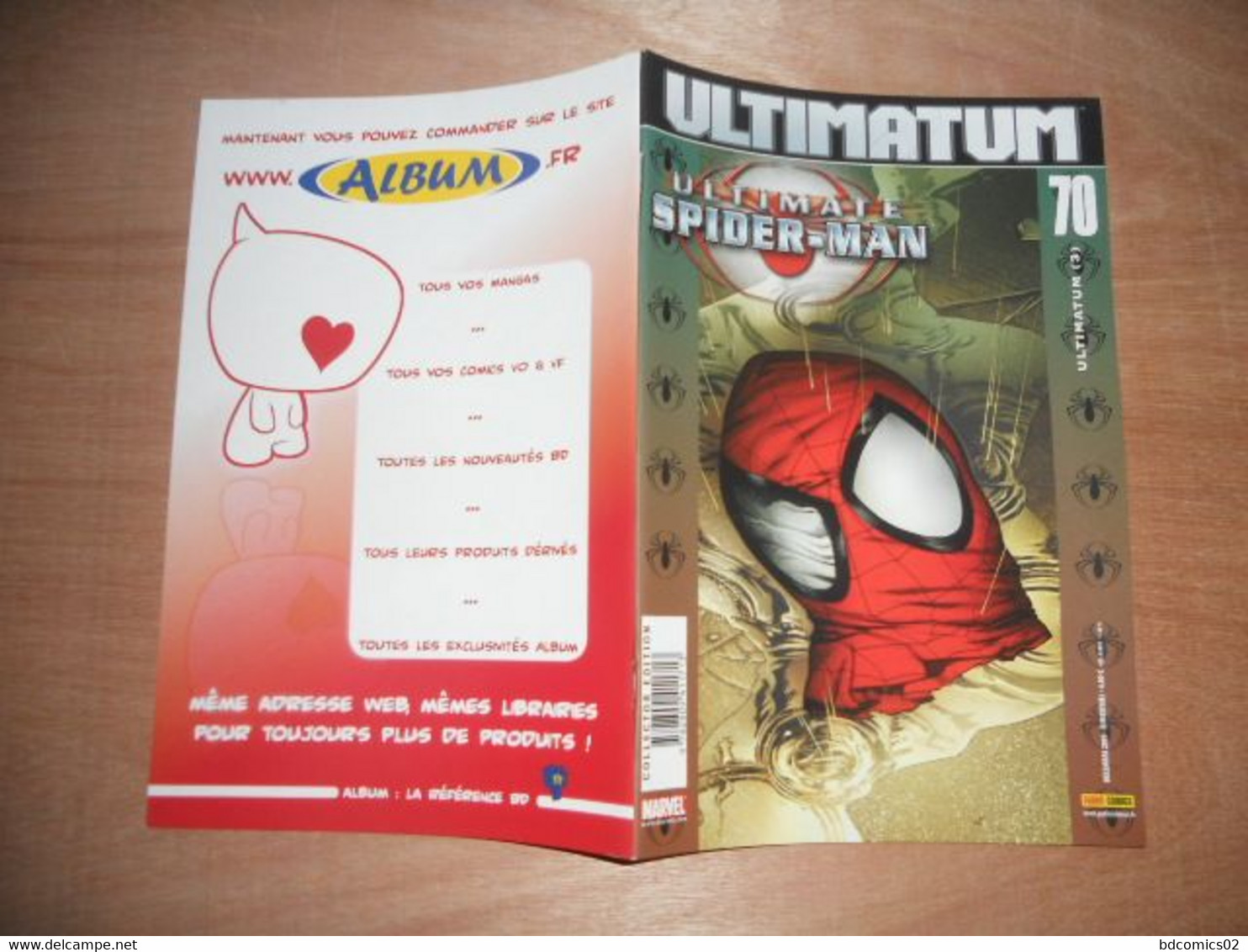 Spiderman Ultimate Collector N°70 Ultimatum (3) Marvel Panini TTBE - Spider-Man