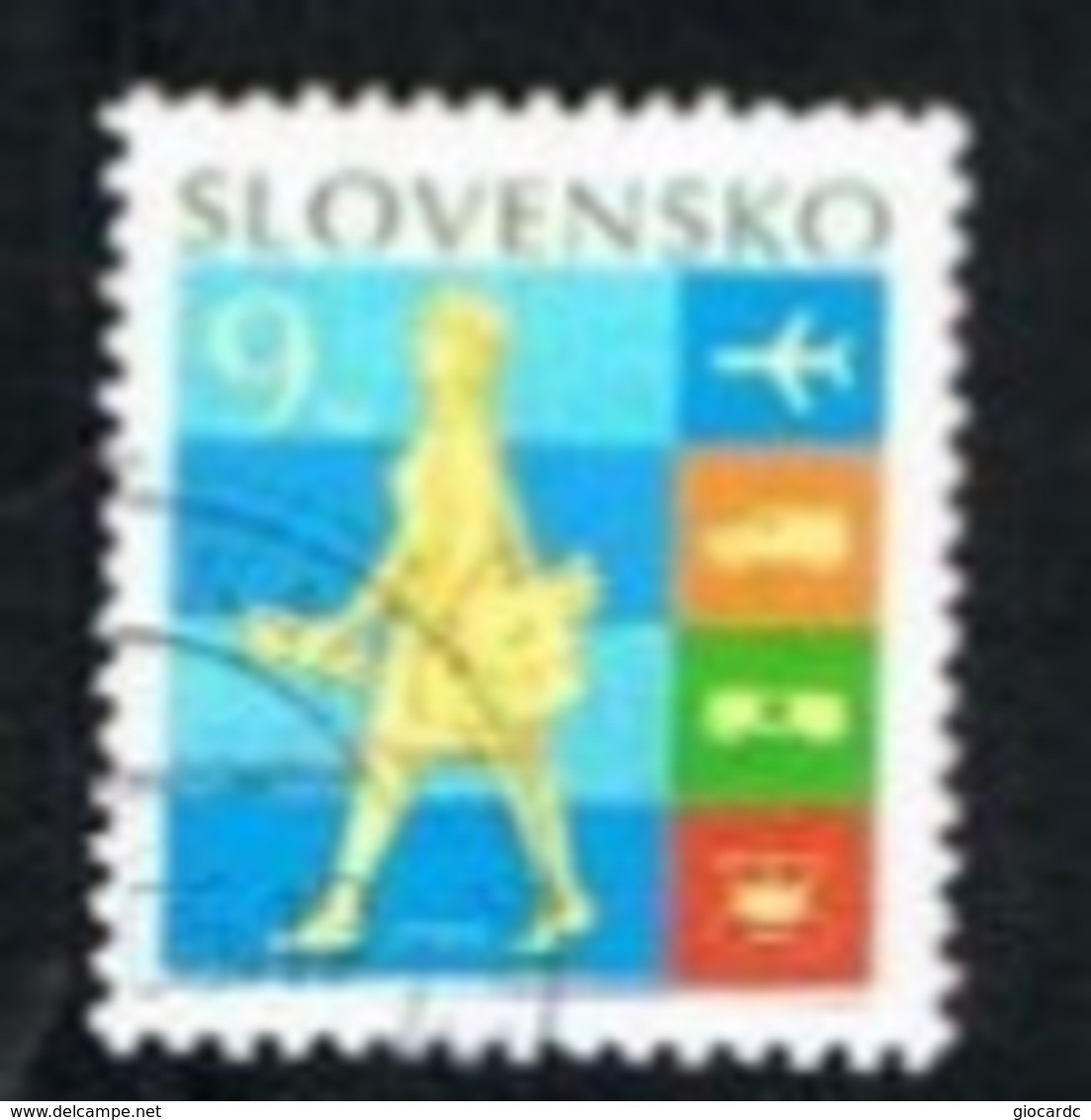 SLOVACCHIA (SLOVAKIA)  -  SG 458  -  2004  STAMP DAY -   USED - Usati