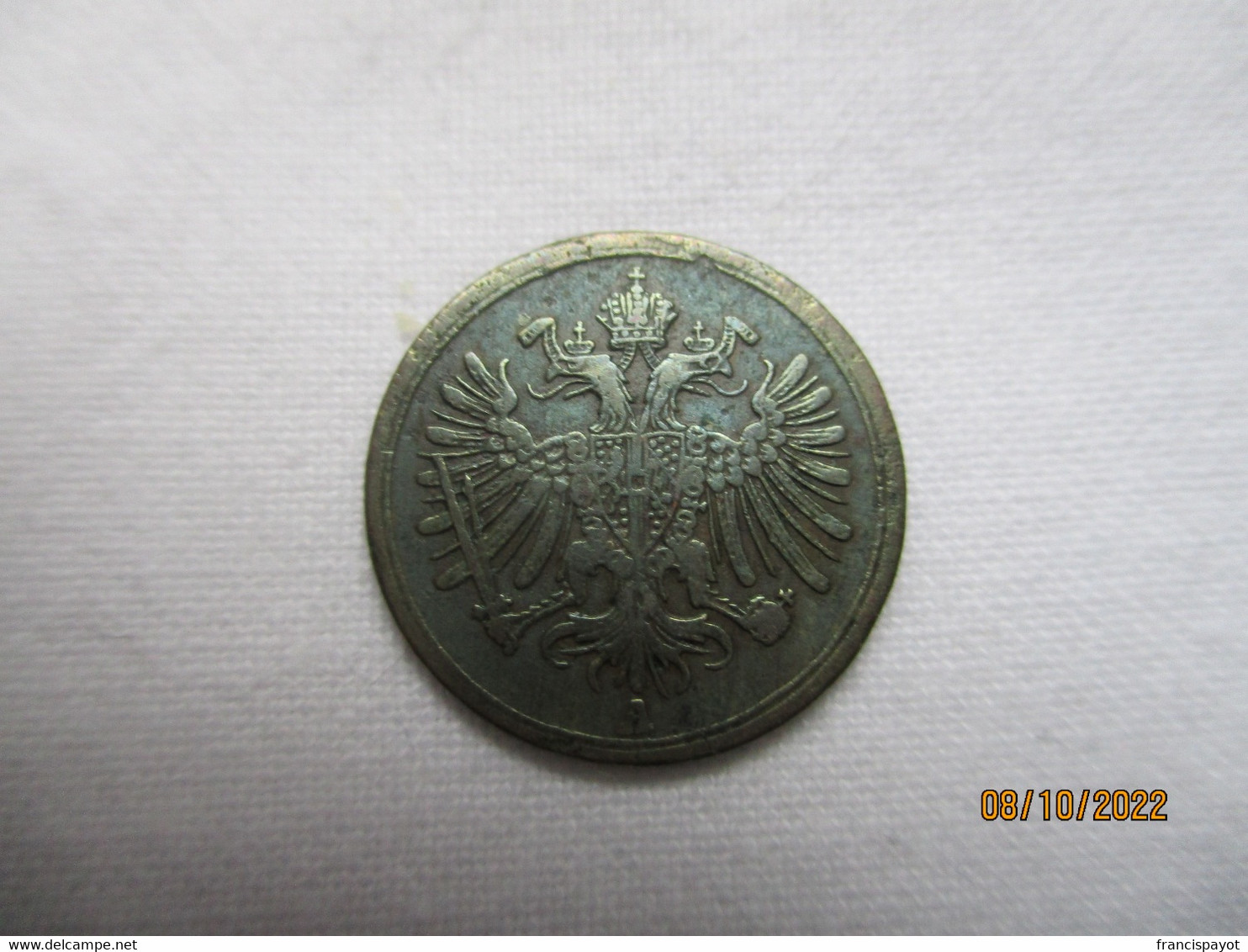 Italy: Lombardia - Venetia 5/10 Soldo 1862 A - Lombardien-Venezia