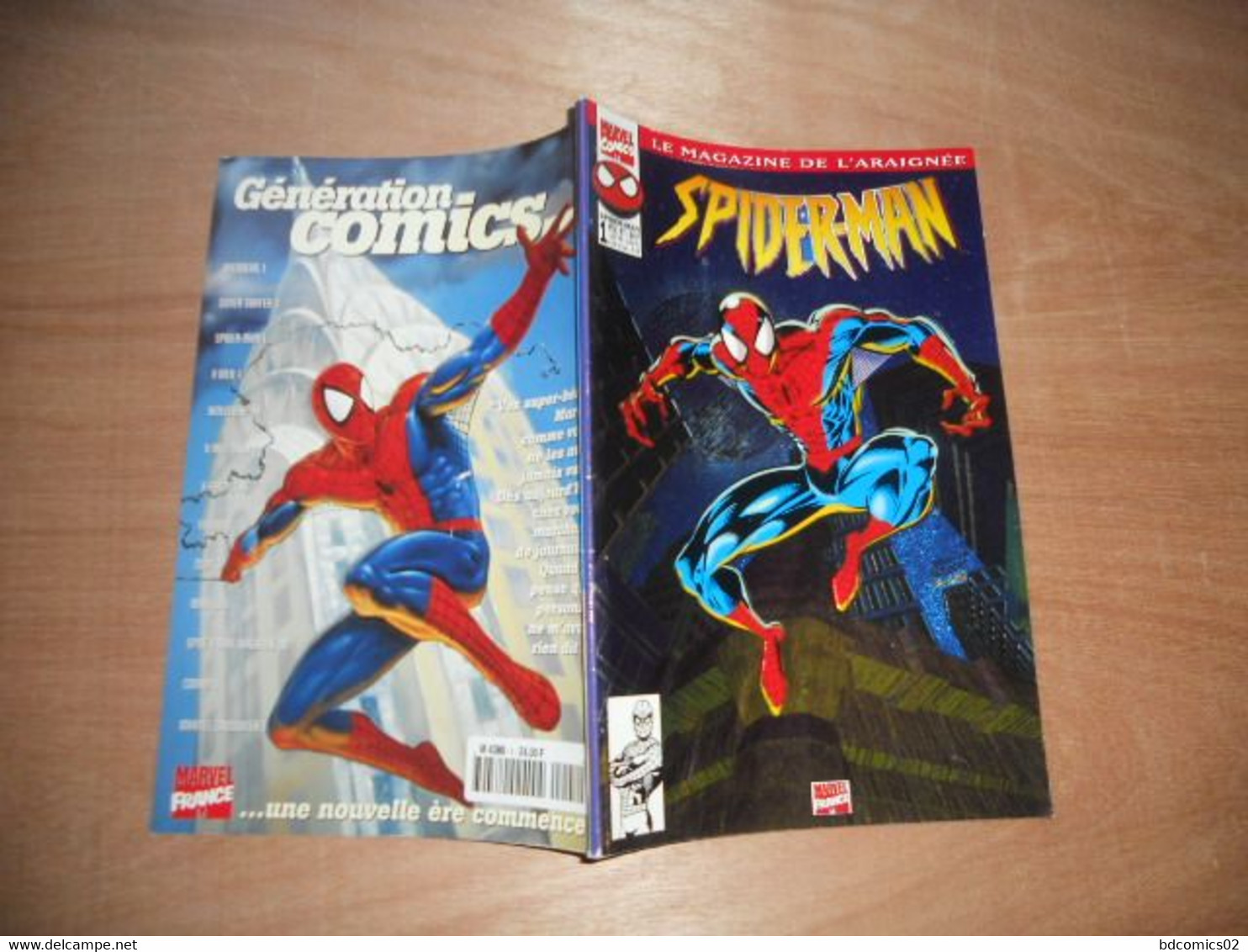 Spiderman Le Magazine De L'araignee N°1  Premiere Serie 1997 Marvel France - Spider-Man