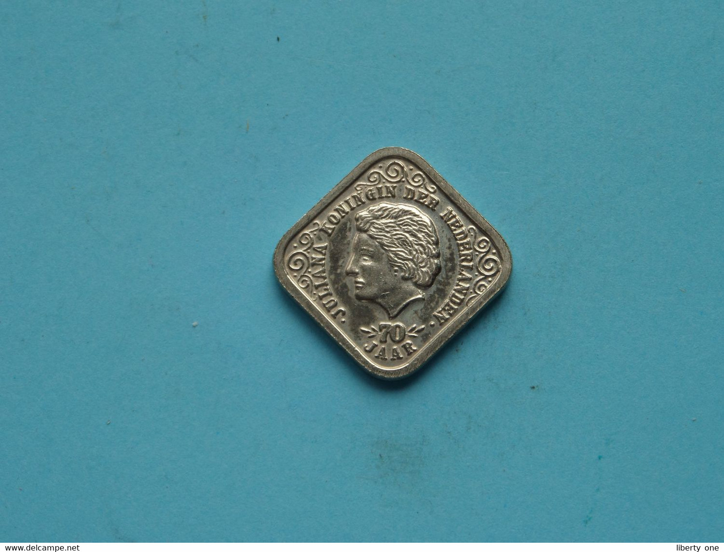 70 Jaar JULIANA Koningin Der NEDERLANDEN - 400 Jaar Unie Van Utrecht ( Zie Scans ) Stuiver / 5 Cent ! - Trade Coins