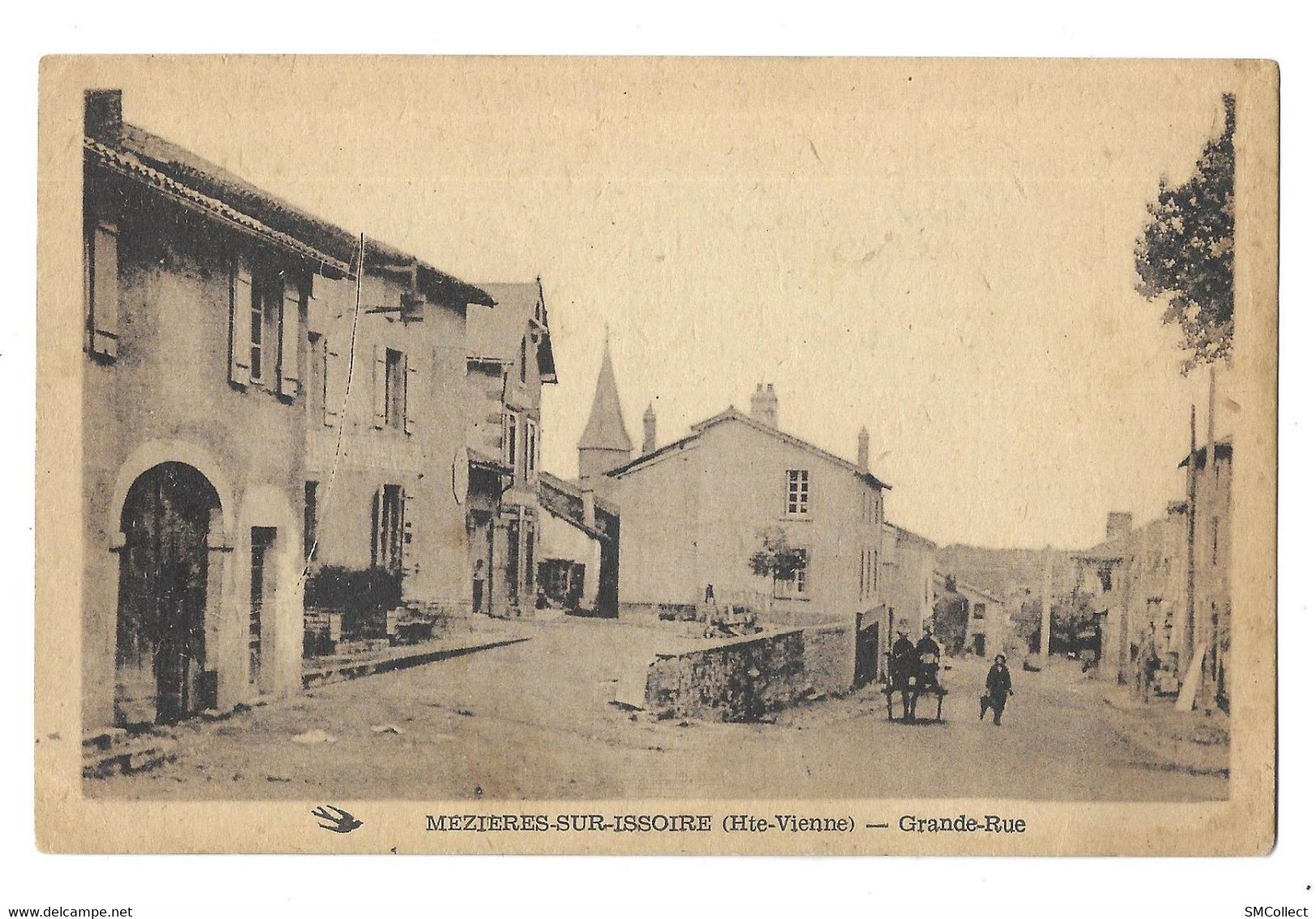 Mezières Sur Issoire, Grande Rue (A13p36) - Meziere Sur Issoire