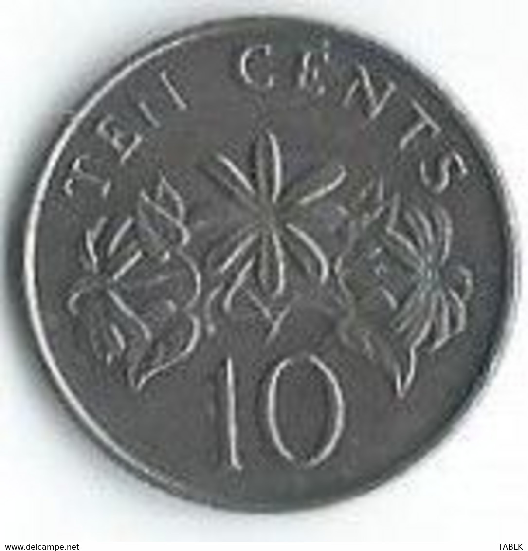 M648 - SINGAPORE - 10 CENTS 1987 - Singapour