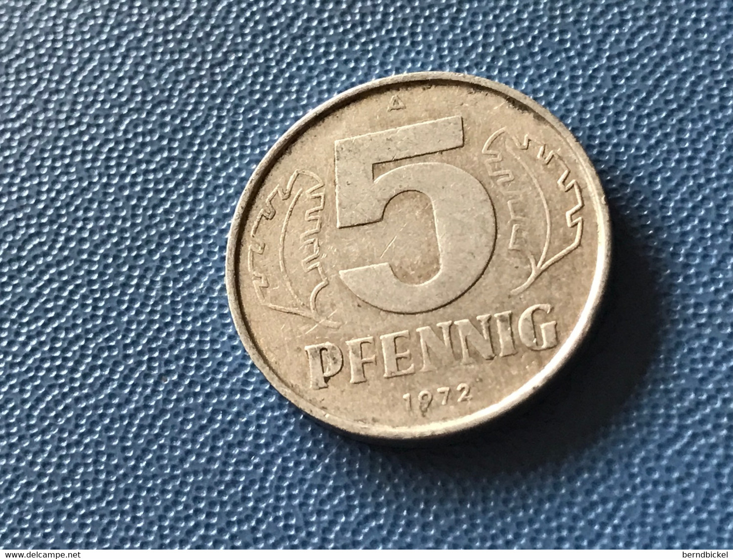 Münze Münzen Umlaufmünze Deutschland DDR 5 Pfennig 1972 - 5 Pfennig