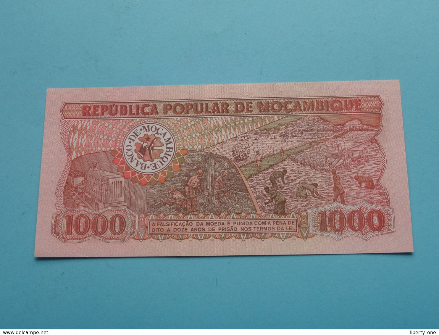 1000 Mil Meticais - 16 Junho 1983 ( AB0018307 ) Moçambique ( For Grade, Please See Photo ) UNC ! - Mozambico