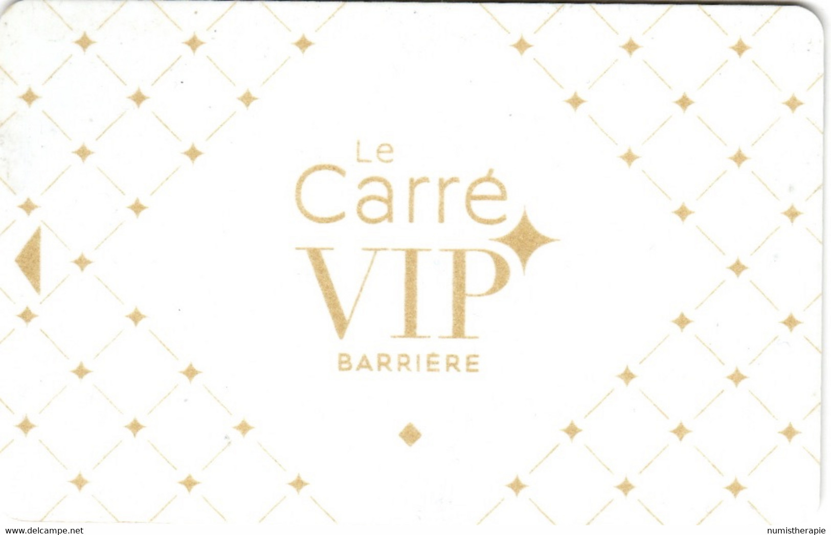 Carte De Membre Casino : Le Carré VIP Barrière - Cartes De Casino