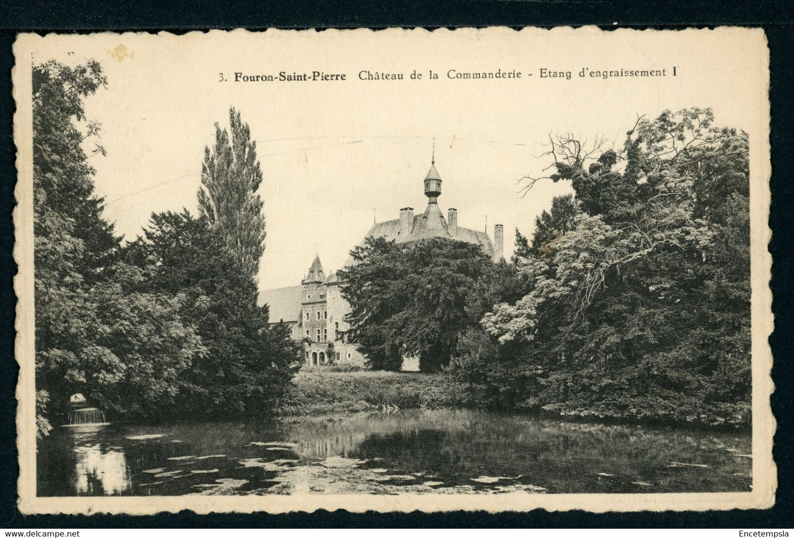 CPA - Carte Postale - Belgique - Fouron Saint Pierre - Château De La Commanderie (CP21676) - Fourons - Vören