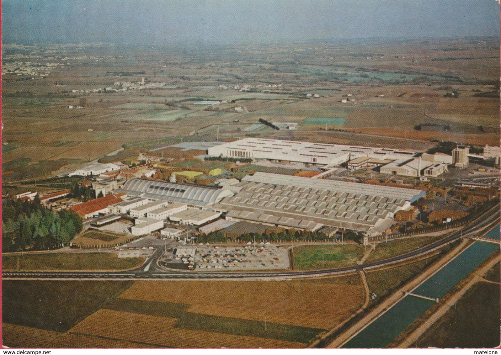 GARD VERGEZE VUE AERIENNE DE LA SOURCE PERRIER - Vergèze