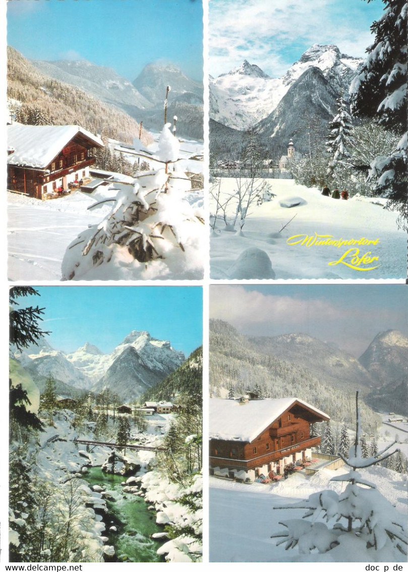 Österreich - 4 AK - A-5090 Lofer - Loferer Steinberge - Jausenstation Krepper - Salzburger Land - Alte Ansichten - Lofer