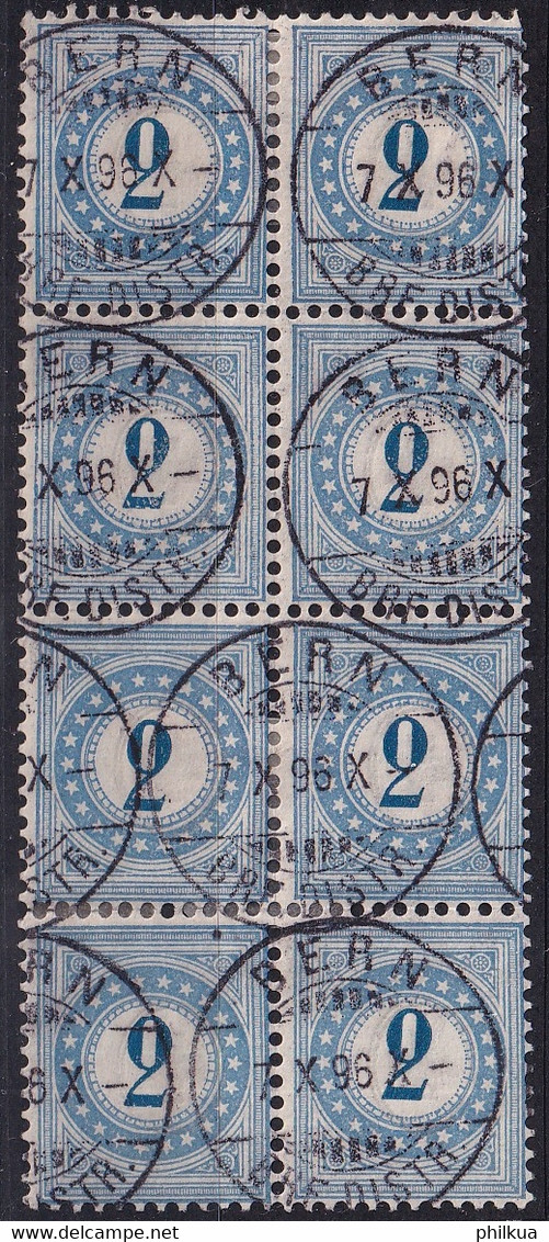 Portomarke Zumst. 2 / Michel 2 - Typ 1 N Und K - Impuesto