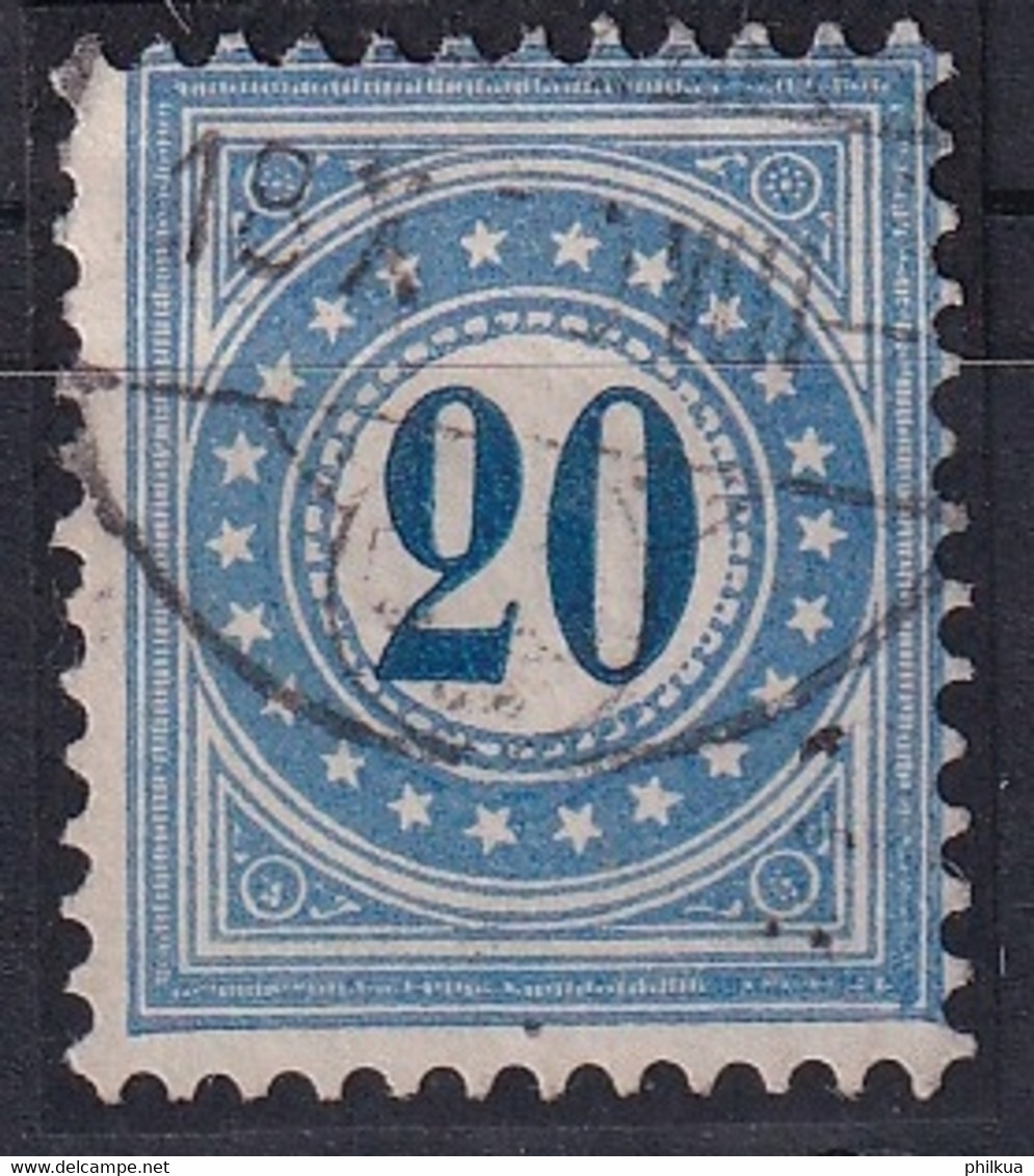 Portomarke Zumst. 6I / Michel 6I - Typ 1 N - Postage Due