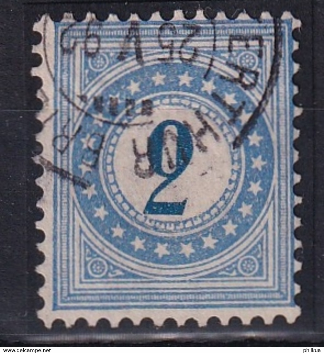 Portomarke Zumst. 2 / Michel 2 - Typ 1 N - Strafportzegels