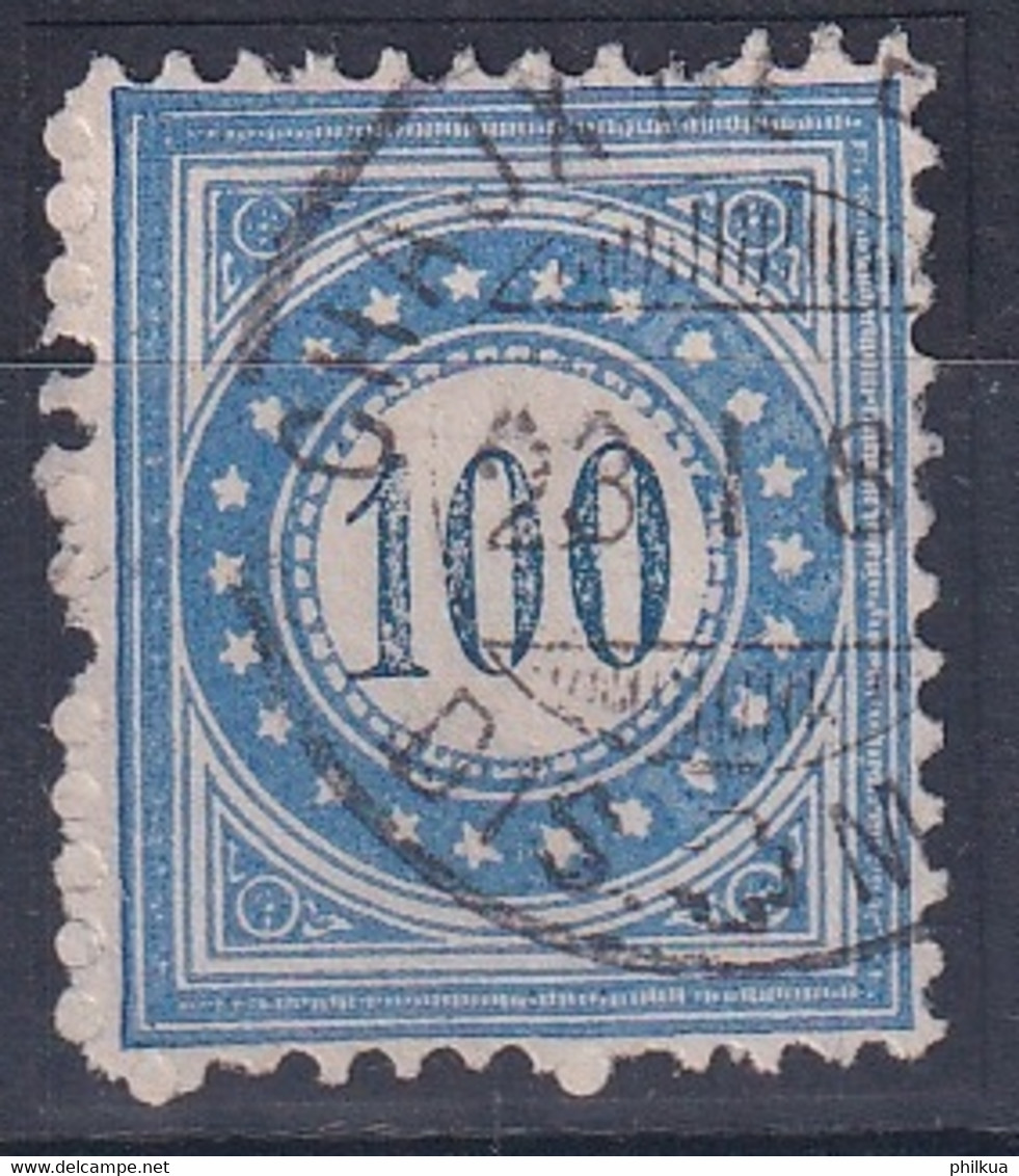 Portomarke Zumst. 8I / Michel 8I - Typ 1 N - Fetter Druck - Postage Due