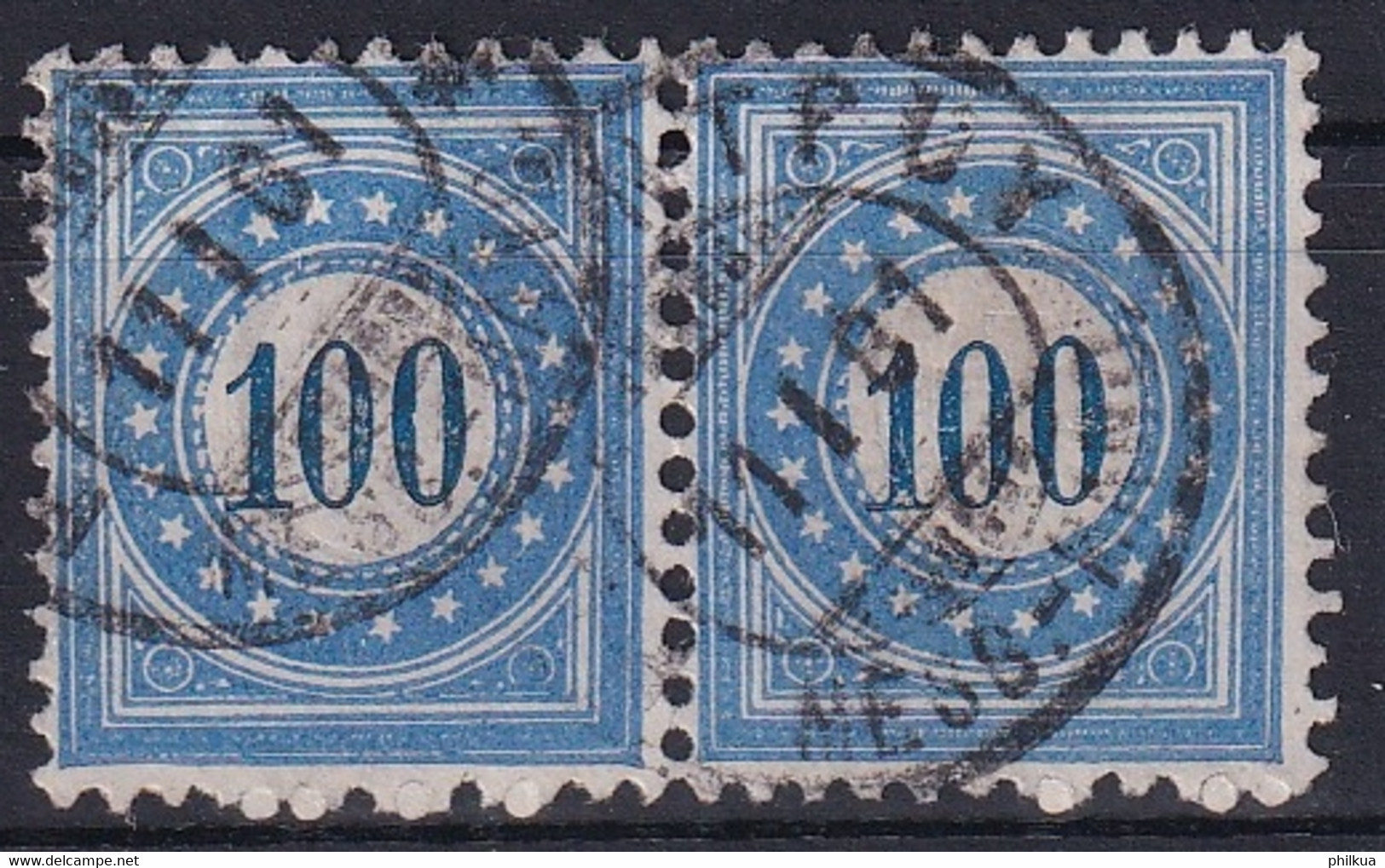 Portomarke Zumst. 8I / Michel 8I - Typ 1 K - Strafportzegels