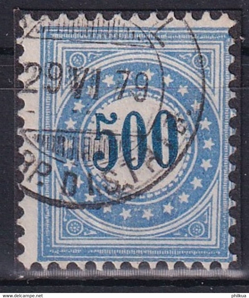 Portomarke Zumst. 9I / Michel 9I - Typ 1 K - Postage Due