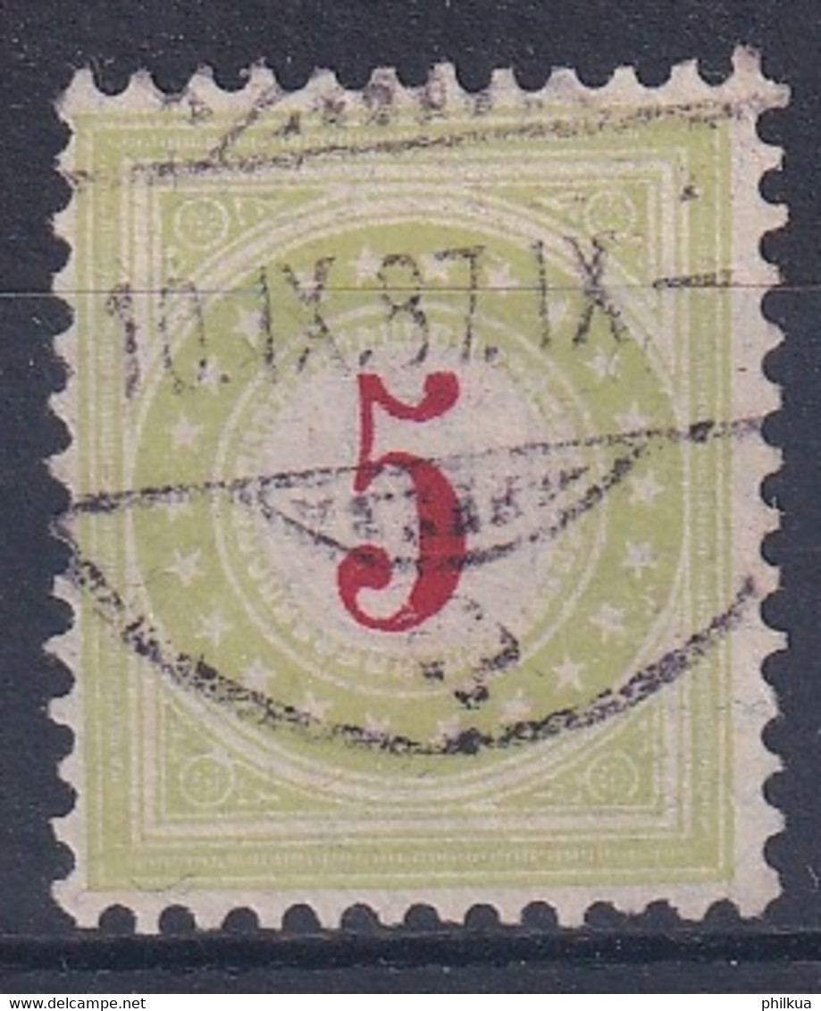 Portomarke Zumst. 17C / Michel 17C - Typ 2 N - Postage Due