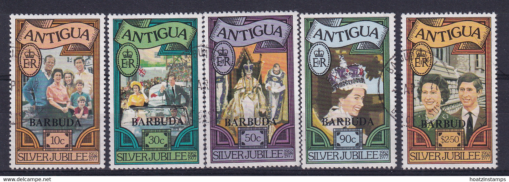 Barbuda: 1977   Silver Jubilee (Issue 2)  'Barbuda' OVPT    Used - Barbuda (...-1981)