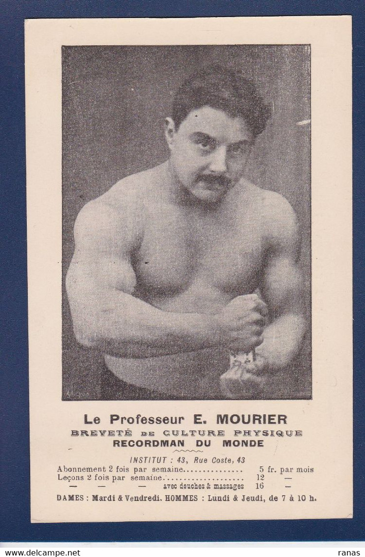 CPA Lutte Force Professeur Mourier Non Circulé - Wrestling