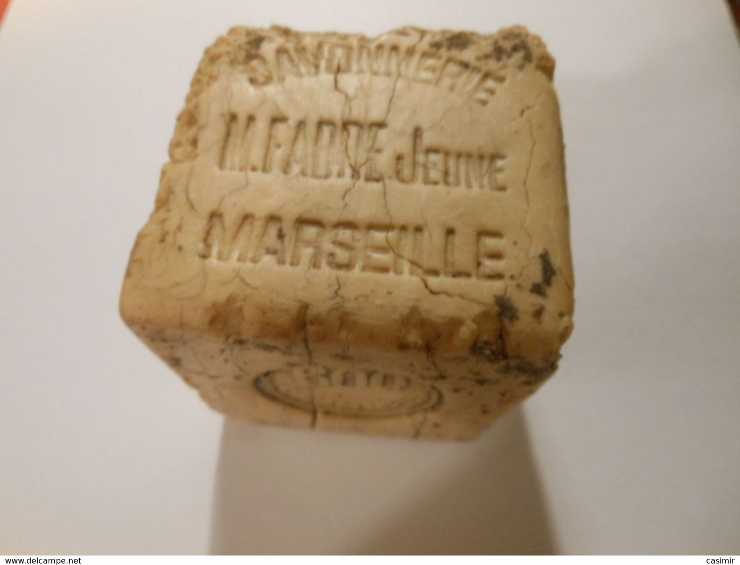 OB22 - Savon Ancien De 600 Grammes LA PLANETE - M. FABRE JEUNE MARSEILLE – 72 % D’huile Ancien - Kosmetika