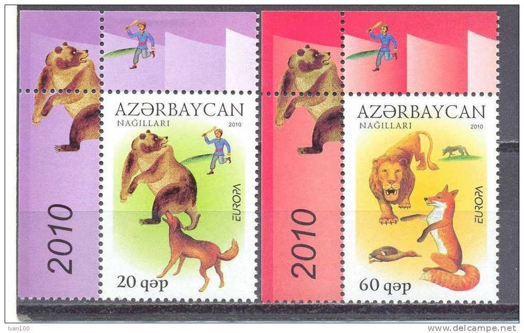 2010. Azerbaijan, Europa 2010, 2v,  Mint/** - Azerbeidzjan