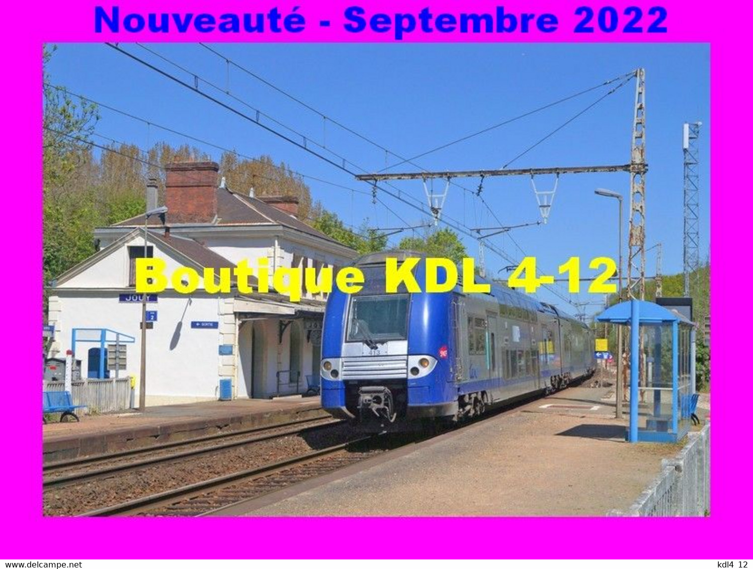 AL 853 - Automotrice Z 26525 Gare - JOUY - Eure Et Loir - SNCF - Jouy