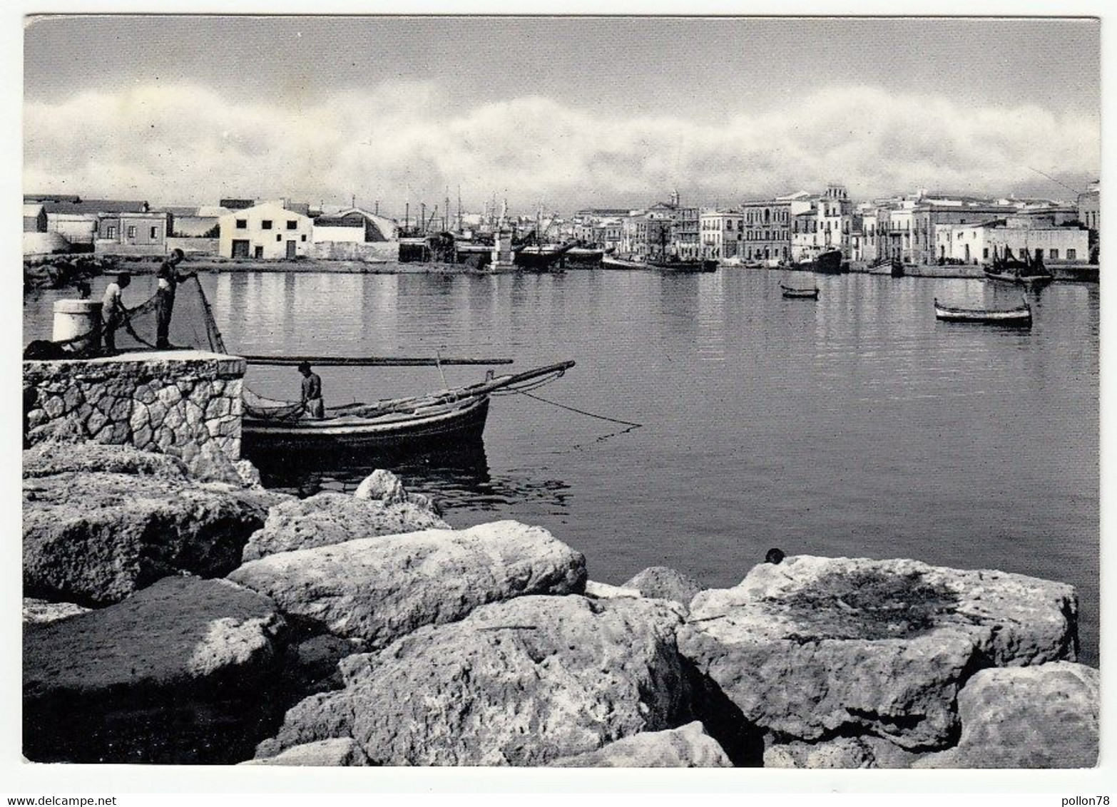 MAZARA DEL VALLO - FOCE DEL FIUME MAZARO E PANORAMA - TRAPANI - 1964 - Mazara Del Vallo