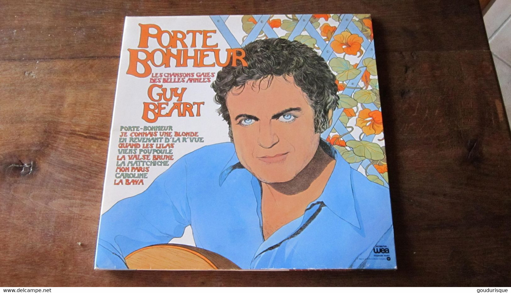 EO GUY BEART PORTE BONHEUR COUVERTURE ILLUSTRATION ANNIE GOETZINGER - Schallplatten & CD