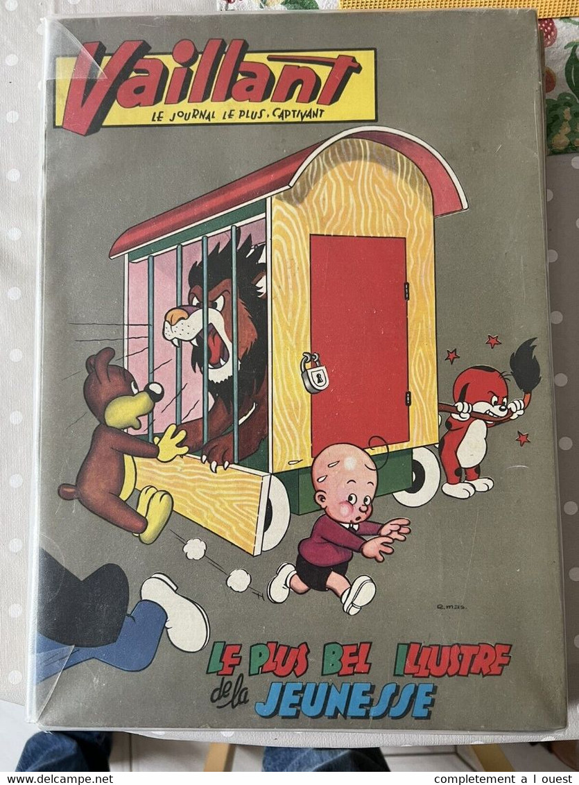 VAILLANT 7 3 ème Série 837 à 849 PIF Arthur Fantôme Pension Radicelle Pionniers De L'espérance Recueil Reliure Album - Vaillant