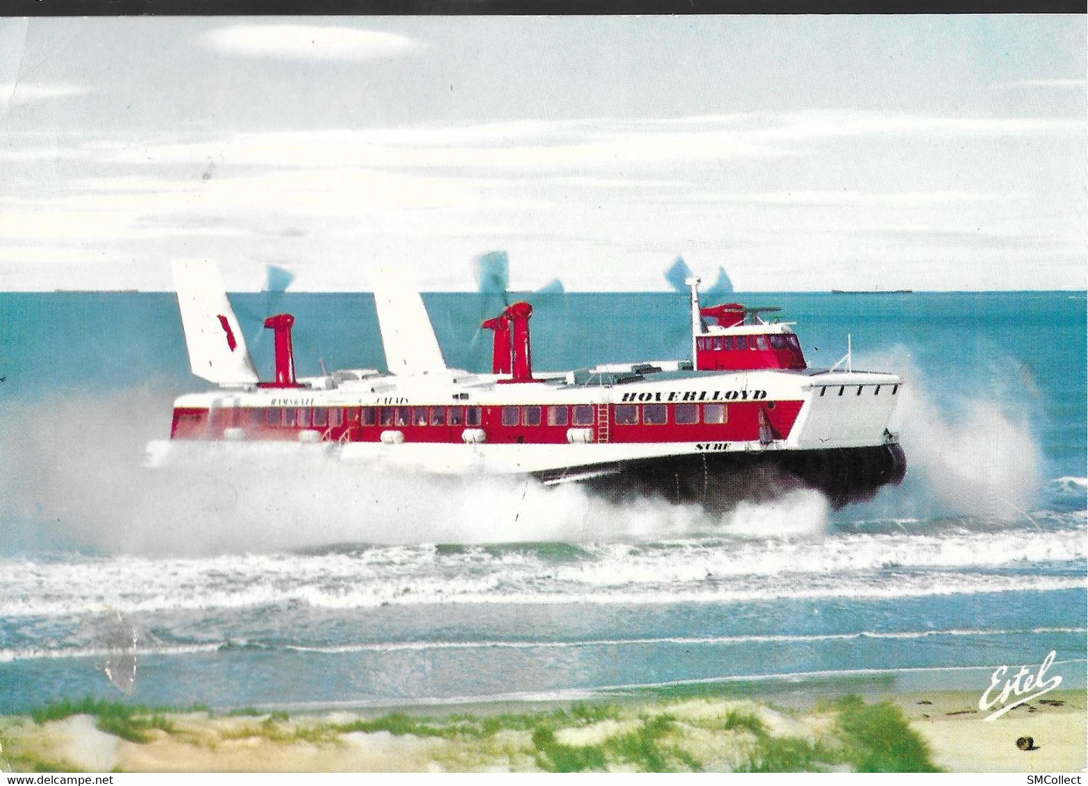 Calais, Aéroglisseur Géant De La Compagnie Hoverlloyd (GF3286) - Aerodeslizadores