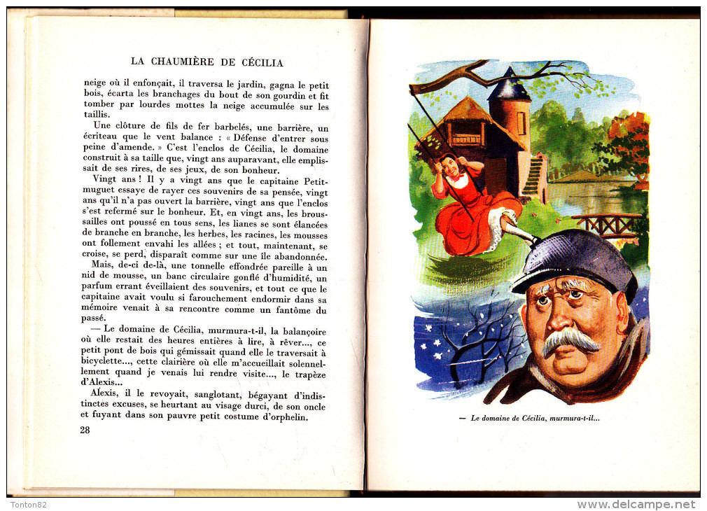 Elsie - La Chaumière De Cécilia - Bibliothèque Rouge Et Or  - (1958) - Bibliothèque Rouge Et Or