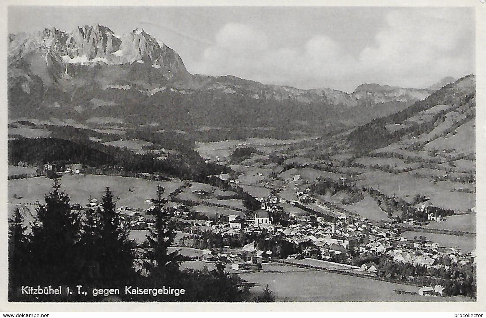 KITZBUHEL ( Autriche ) -  Vue Générale  ( C.P.S.M. , Pt - Ft ) - Kitzbühel