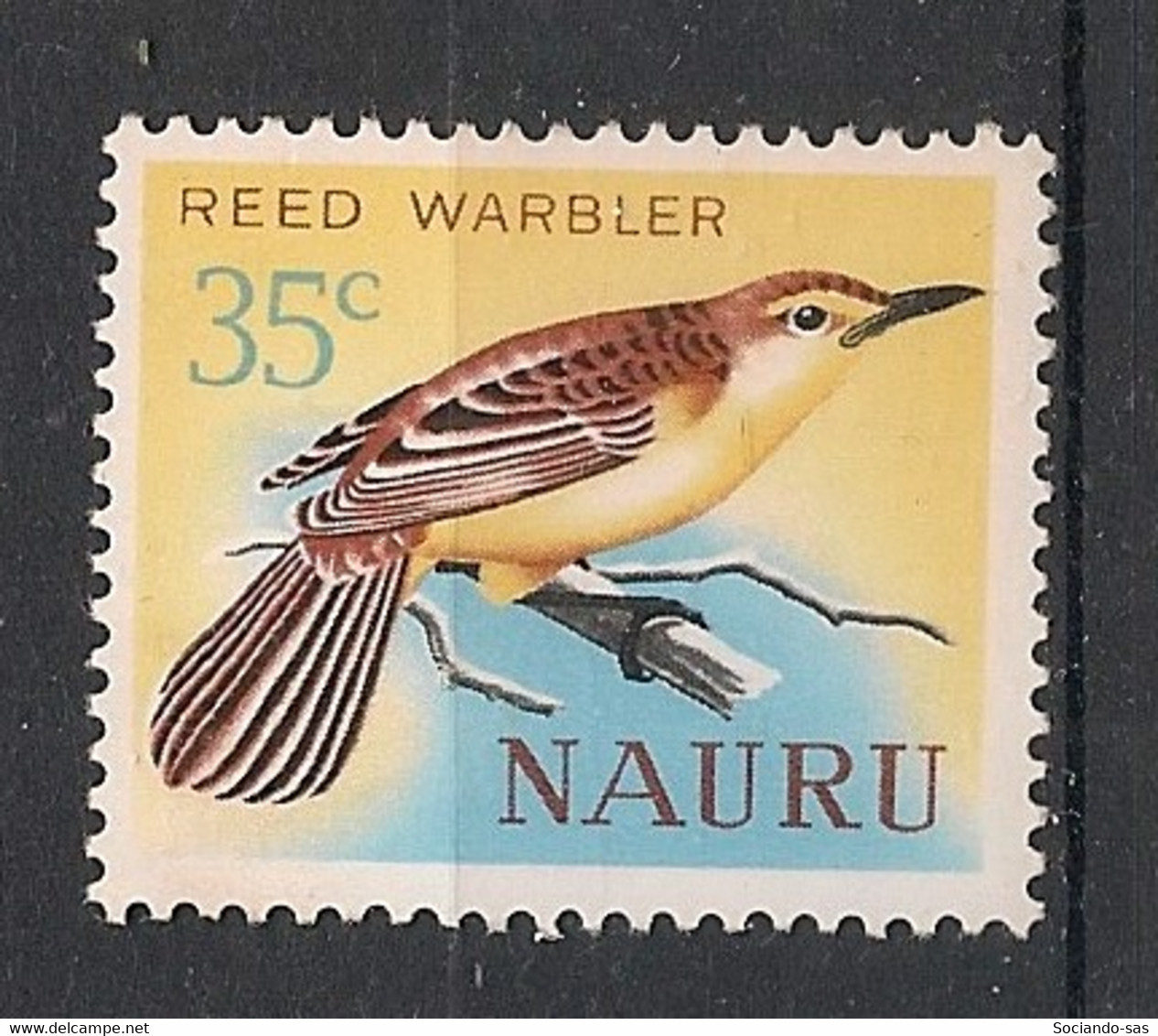 NAURU - 1966 - N°Yv. 80 - Fauvette - Neuf Luxe ** / MNH / Postfrisch - Cernícalo