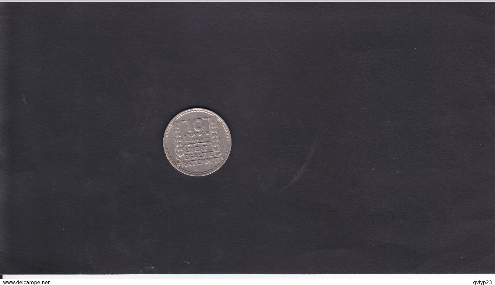 PIECE DE 10 FRANCS /GROSSE TÊTE / CUPRO-NICKEL / GRAVEUR TURIN /  / 1945 - 10 Francs