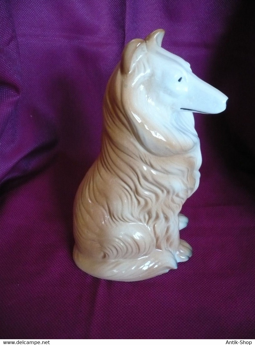 Porzellan Figur - Hund Collie (1012)