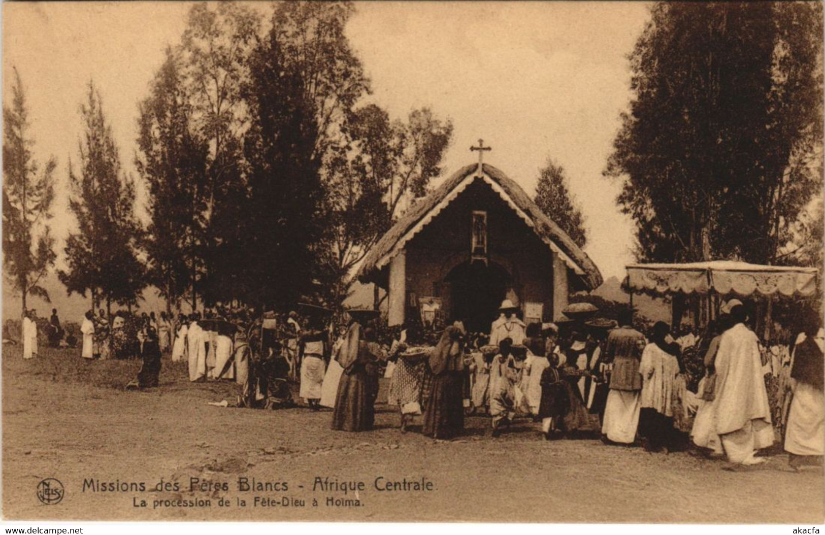 PC MISSIONARIES HOIMA PROCESSION DE LA FETE DIEU UGANDA (a28610) - Uganda