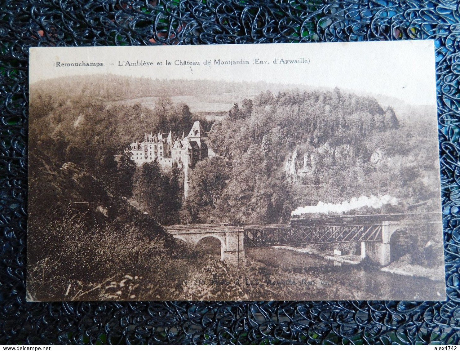 Remouchamps, L'Amblève Et Le Château De Montjardin   (U13) - Aywaille