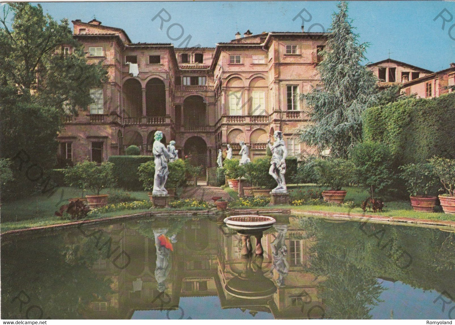 CARTOLINA  LUCCA,TOSCANA,PALAZZO PFANNER (sec.XVII),STORIA,CULTURA,RELIGIONE,IMPERO ROMANO,BELLA ITALIA,VIAGGIATA 1986 - Lucca